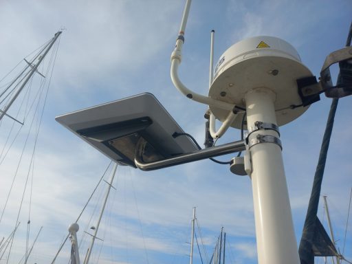 Satellite communication for boats