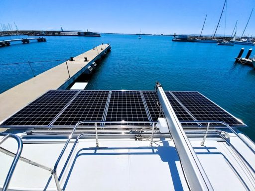Boat solar panels